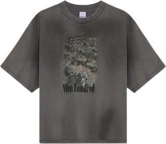 Won Hundred Houston Casino T-shirt - Heren - T-shirts - Grijs - M - Katoen - Tops