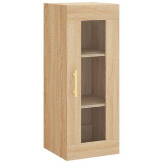 vidaXL Armario De Pared Roble Sonoma 34,5x34x90 Cm Vidaxl
