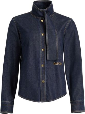 Patou Ascot Collar Blouse