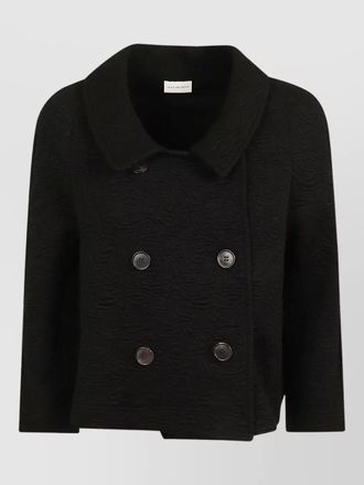Dries Van Noten huvia double-breasted jacket