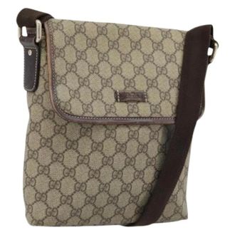 Gucci Pre-owned Vintage Borsa a Spalla GG Canvas - - Pre-owned - Donna - Beige - ONE SIZE
