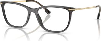 Versace 54mm Rectangle optical glasses in Black at Nordstrom