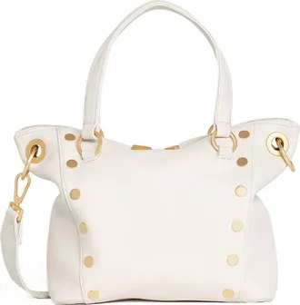 Hammitt Hammitt Daniel Calla Lily White Brushed Gold Med