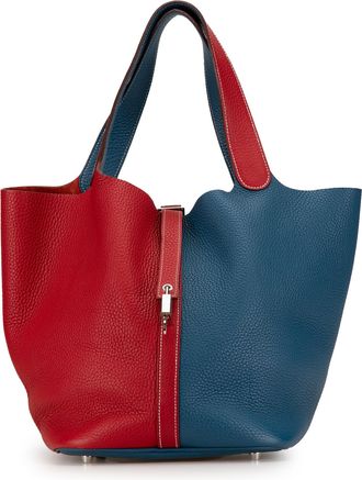Herm&egrave;s Bicolor Clemence Picotin Lock 22