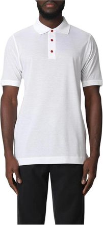 Kiton Heren, Tops, Wit, Maat: 2XL