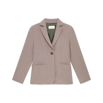 Maliparmi Blazer Sleek Matte - - Jackets - Donna - Marrone - XL