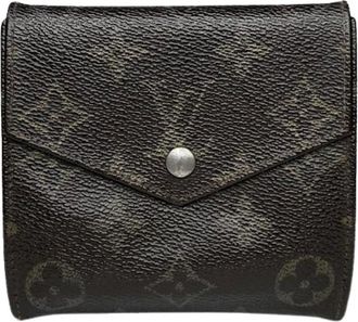 Louis Vuitton Pre-owned Wallets, female, Brown, Size: ONE SIZE Pre-owned Vintage Leather Wallet