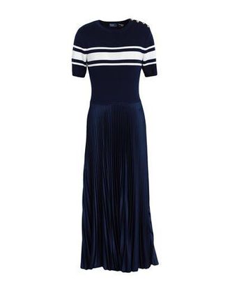 Ralph Lauren HYBRID SWEATER-PLEATED DRESS