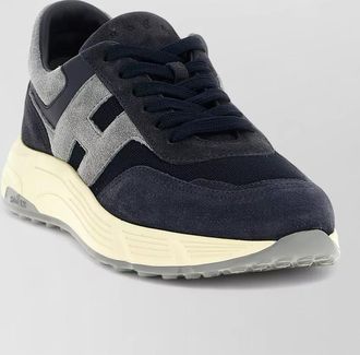 Hogan calfskin low-top sneakers