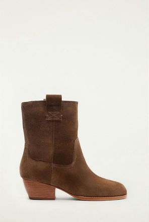 Farm Rio Womens Soft Suede Boots In Brown
