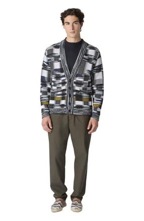 Missoni Cotton-blend Cardigan With Check Pattern in Multicoloured at Nordstrom, Size 52 It