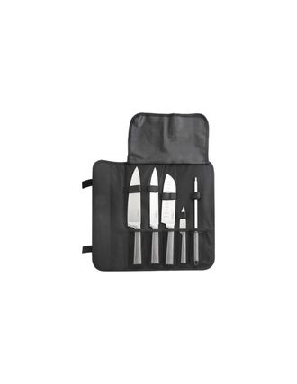 Jean Dubost Jean Dubost Dubost Bolsa Negra Con 4 Cuchillos De Cocina