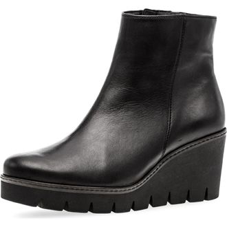 Gabor Wedge Bootie in Black at Nordstrom, Size 6.5Us
