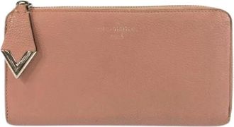 Louis Vuitton Pre-owned Long wallet (bi-fold) - Dames - Vintage Accessoires - Roze - ONE Size - Leer - Vintage