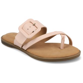 Journee Collection Women & apos;s Layra Flat Sandals