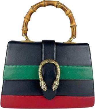 Gucci Pre-owned Handbags, female, Multicolor, Size: ONE SIZE Pre-owned Vintage Shoulder Bag