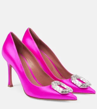 Pink Amina Muaddi Shoes / Footwear: Shop up to −79% | Stylight