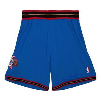 Mitchell & Ness NBA Authentic Shorts Philadelphia 76ers Alternate 1999-100 Blue Red ASHRGS18130-P76ROYA99
