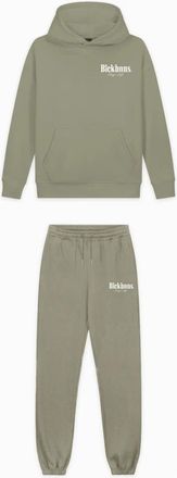 Black Bananas Brush Trainingspak - Heren - Jumpsuits - Groen - S - Katoen - Jumpsuits & Playsuits