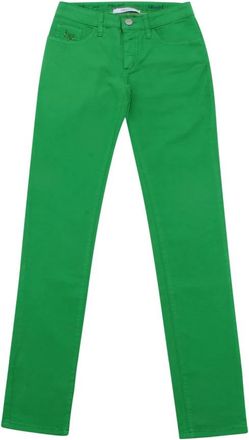 Blugirl Pantalone 38672 - Dames - Slim Fit Broeken - Groen - 2XS - Broeken