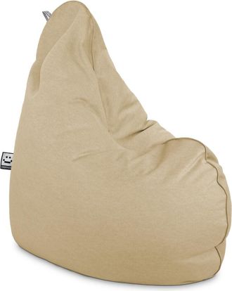Happers Happers - Puff Pera Relax Terciopelo Vintage Beige Xl Beige