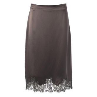 Jcsophie Gonna Midi Rhonda R6121 - - Skirts - Donna - Marrone - XL