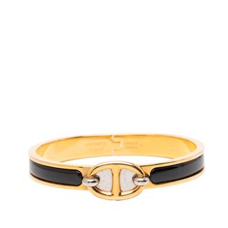 Herm&egrave;s Pre-owned Hermes Mini Enamel Clic Chaine d Ancre Bracelet PM Ladies 54CHSBNF8X3WEQ2G