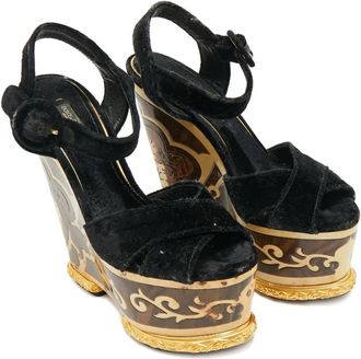 Dolce & Gabbana Sandali con zeppa - Blu