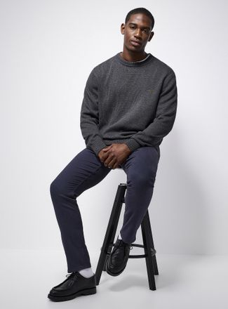 Rodd & Gunn Mens Embroidered-logo crew neck sweater