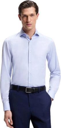 HUGO BOSS Formal Shirts - Heren - Zakelijke Overhemden - Blauw - 2XS - Overhemden