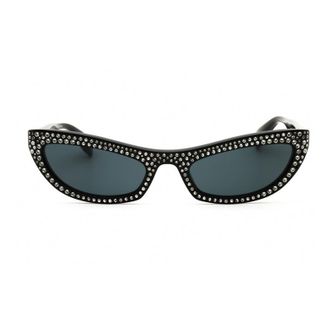 Marc Jacobs Crystal-Studded Cat-Eye Sunglasses - Black