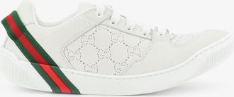 Gucci Sneaker Screener in pelle GG traforata - GUCCI - gender_Woman
