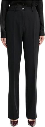 Guess Nuovi Pantaloni Larghi Carla - - Trousers - Donna - Nero - M