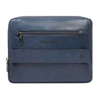 Piquadro Laptop Bags & Cases, male, Blue, Size: ONE SIZE Crossbody Bag for iPad