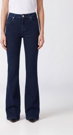 7 For All Mankind High-Waisted Bootcut Jeans in Stretch Denim