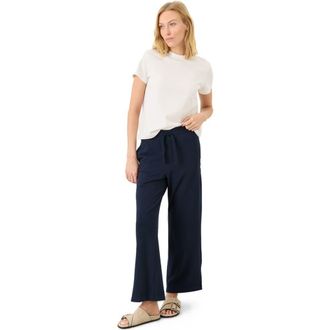 Pact Organic Cotton Womens Softspun Essential Crewneck Tee in Cream at Nordstrom, Size Xx-Large