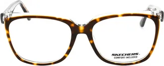 Skechers SE2188 Tortoiseshell Acetate Eyeglasses - Brown
