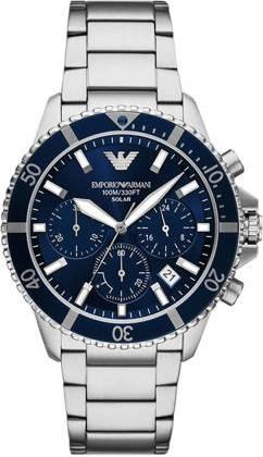 Emporio Armani horloge AR11681 zilverkleurig