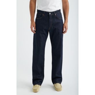 Edwin Wide Straight Leg Jeans in Wet at Nordstrom, Size 31 X 32