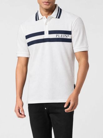 Philipp Plein Polo Uomo colore Bianco