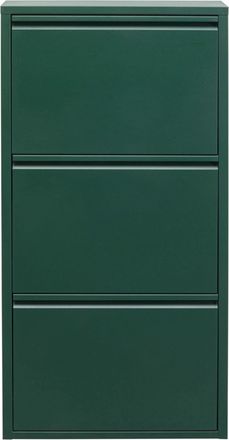Kare Design Zapatero caruso de 3 compartimientos verde
