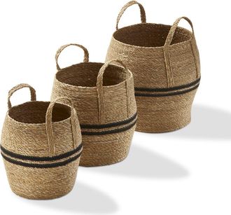 Tag Multicolor Seagrass Decorative Basket for Everyday Use in Multicolored at Nordstrom