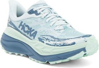 Hoka One One Stinson ATR 7 Running Shoe in Droplet /Thunder Cloud at Nordstrom, Size 5.5