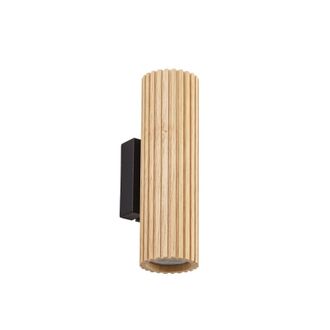 Lindby Lindby L&aacute;mpara De Pared stralino En Marr&oacute;n Madera