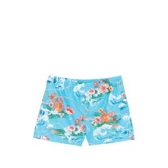 Gucci Floral-print Swim Shorts