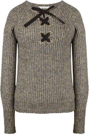 Nafnaf Womens Jersey Grey Bow Black - Grey - M