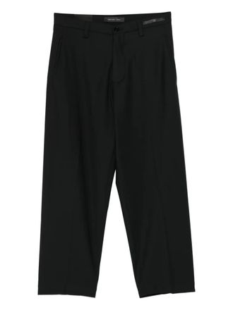 Michael Coal straight-leg wool trousers - Black