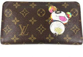 Louis Vuitton Monogram Brown Multi-Color Monogram Long Wallet (Bi-Fold) (Pre-Owned)