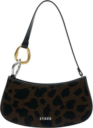 Staud Ollie Schoudertas - Dames - Schoudertassen - Veelkleurig - ONE Size - Leer - Tassen
