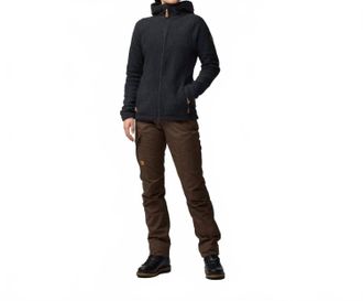 Fj&auml;llr&auml;ven Kaitum Fleece Jacket In Dark Grey
